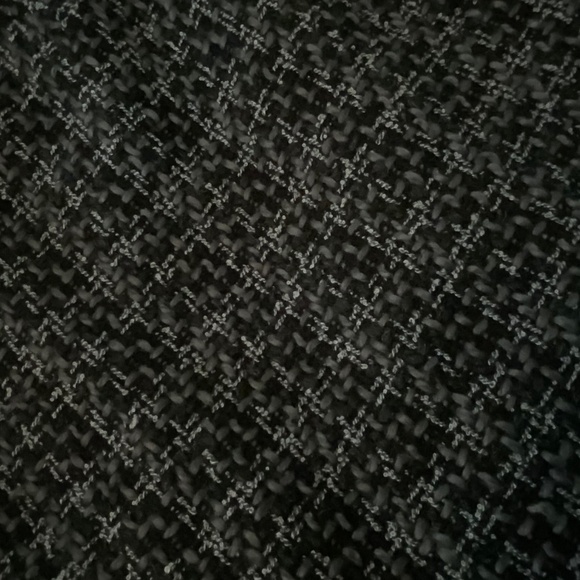 Loft Woven Black & White Skirt - Petite Size 8 - NWT - Picture 9 of 9